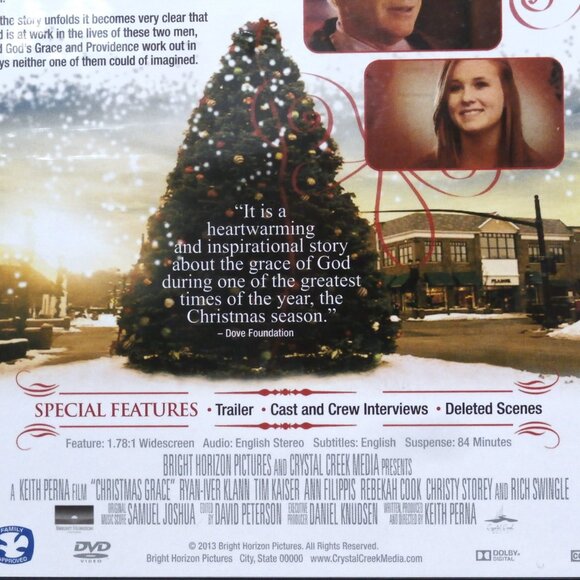 CHRISTMAS GRACE DVD Ryan-Iver Klann, Tim Kaiser, Ann Filippis, Rebekah Cook - Picture 4 of 5